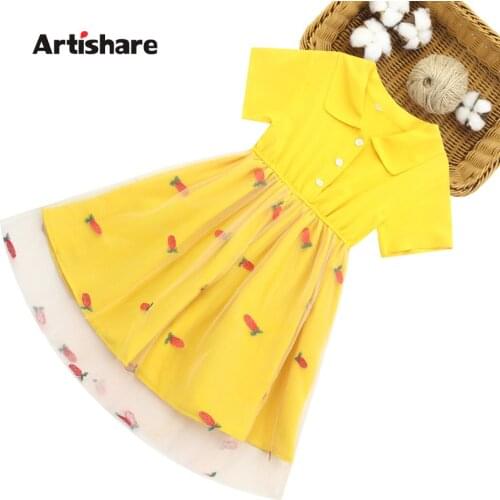 Girl Dresses Mesh Party Dress For Girls Floral Pattern Children Dresses Summer Girls Costumes Kids 6 8 10 12 14