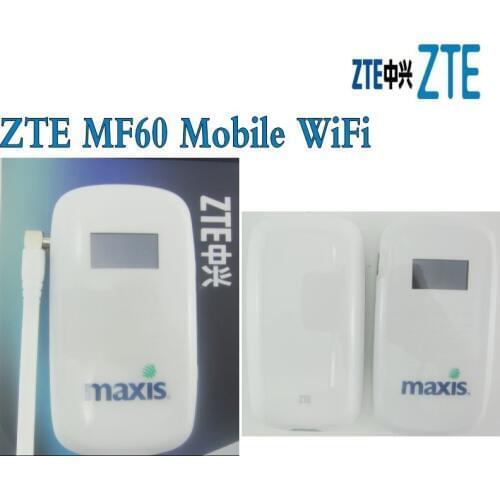 Unlocked ZTE MF60 HSPA+ 21M 3G Wireless Router WiFi Mobile Hotspot Broadbrand plus 3g antenna