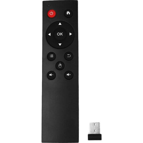 Universal 2.4G Wireless Air Mouse Remote Control for Android TV Box PC Controller with USB receiver no Gyroscope for Win Linux