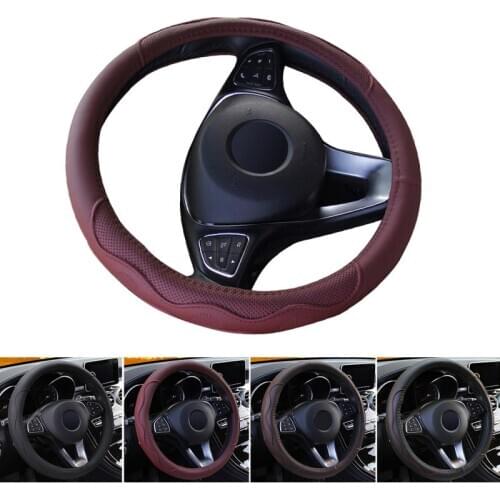 High Quality Car Steering Wheel Cover Universal Braid on the Steering-wheel Fashion Non-slip Car Styling Steering Wheel Covers
