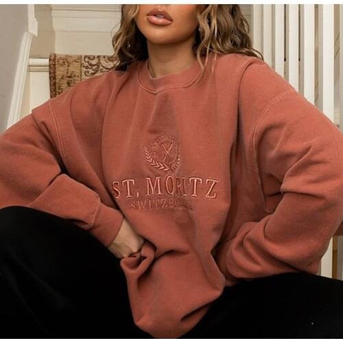 YGhan Women's Sweatshirts With Inscriptions