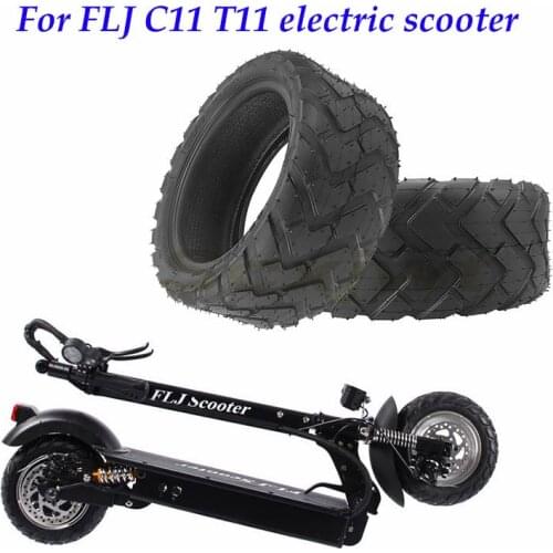 10 inch 80/60-6 tubeless tyre for FLJ C11 T11 Curuss R10 electric scooters Anti-skid Off-road Thick Tires
