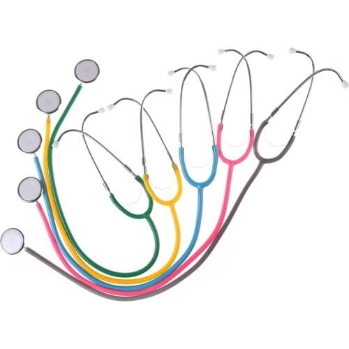 TOYZHIJIA 1Pcs 60CM Puzzle Childrens DIY Simulation stethoscopes Be a doctor toys Science Popularization Stethoscope Toy