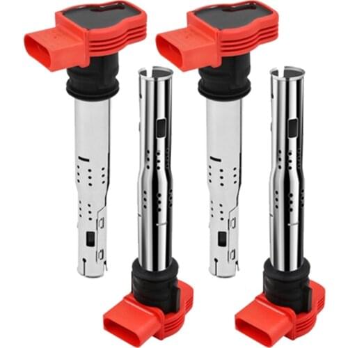 06E905115E 06E905115 07K905715F New Car Ignition Coil For VW Jetta Golf Passat Tiguan CC For Audi A3 A4 A5 A6 A7 A8 TT Q3 Q5 R8