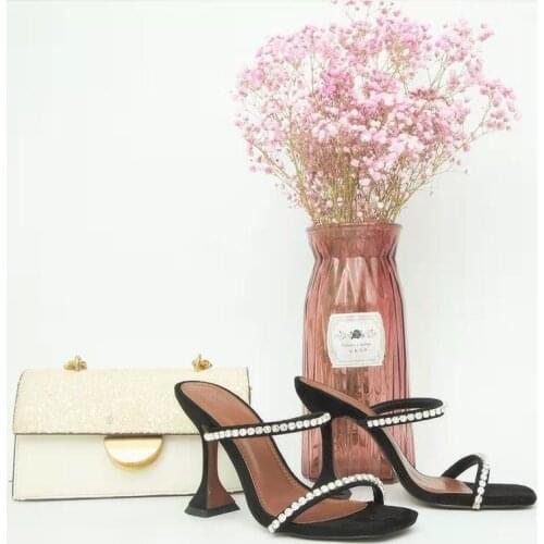 New Summer 2021 High-heeled womens sandals, European and American fashion casual womens shoes