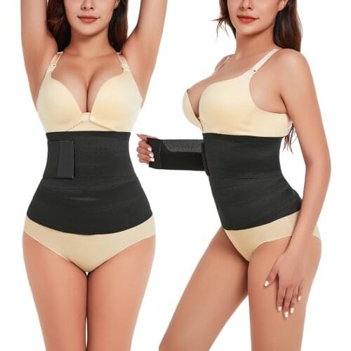 New Women Belt Wrap Back Support Belt With Leather Lable Adjustable Injury Prevention Lumbar Lower Accessory Bands Body Shaper