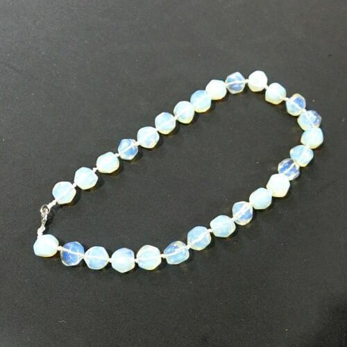 3pcs/lot Natural Quartz Crystal Stone Opalite Onyx Colorful Choker Necklace Irregular String Energy Beaded Necklace Collar Free