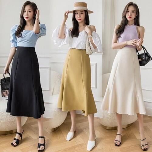 Spring Summer New A-line Skirt High Waist Skirt Irregular Jupe Longue Femme Elegant Faldas Largas Mujer Bohemia Womens Clothing