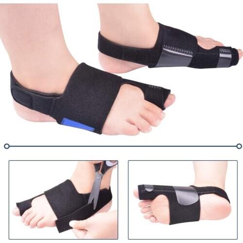 1 Pair Feet Care Silicone Two Hole Toe Separator Bunion Adjuster Hallux Outer Appliance Pain Relief Guard Thumb Valgus Protector