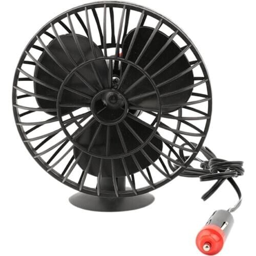 12V Portable Car Truck Fan Vehicle Auto Cooling Cigarette Lighter Car Air Conditioner