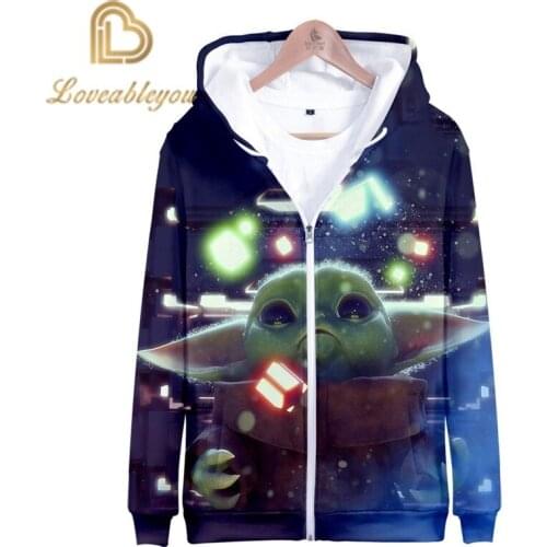 2020 Hot Sale Zipper Hoodies 3D Hoodie Sweatshirt Harajuku Unisex Hoodies Spring Autumn for Children Adults Streetwear