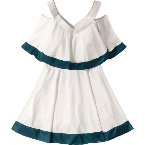 2021 Women Plus Size One Piece Swimwear Swim Beach Dress Push Up Bathing Suit Summer Sexy Swimsuit Swimming Beachwear Swimdress