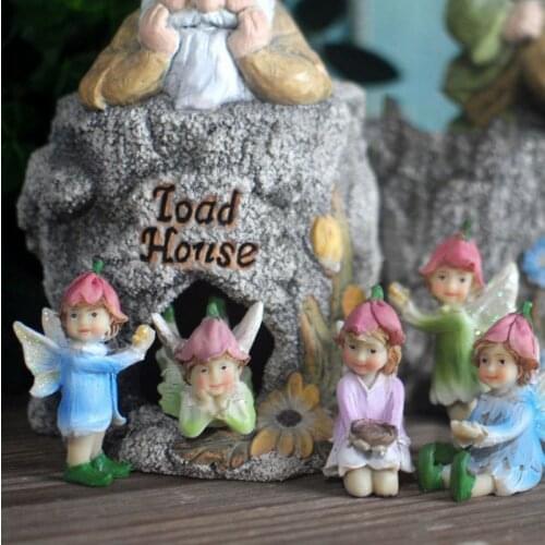 Home Decoration Accessories Balcony Flower Pot Decoration Garden Small Fairy Garden Decor decoración hoga Figure декор для дома