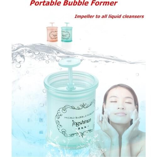 Free Shipping Portable Liquid Dispenser Bubble Former Bath Bubble Maker Plastic Dresser Accessories Translucent