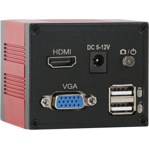 SONY Sensor 1080P HDMI VGA Industrial Measurement Digital Video Microscope C Mount Camera U Disk Recorder For PCB Soldering