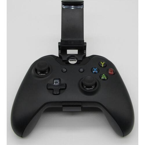 Black Phone Mount Bracket Hand Grip Stand mobile joystick holder for Xbox ONE S Slim Ones Controller handle parts gaming phone