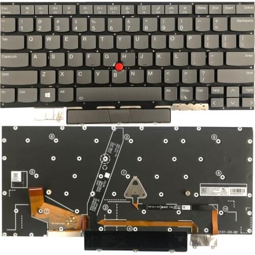 For Lenovo ThinkPad X1 YOGA 2021 Laptop US Backlight Backlit Keyboard SN20Z77278