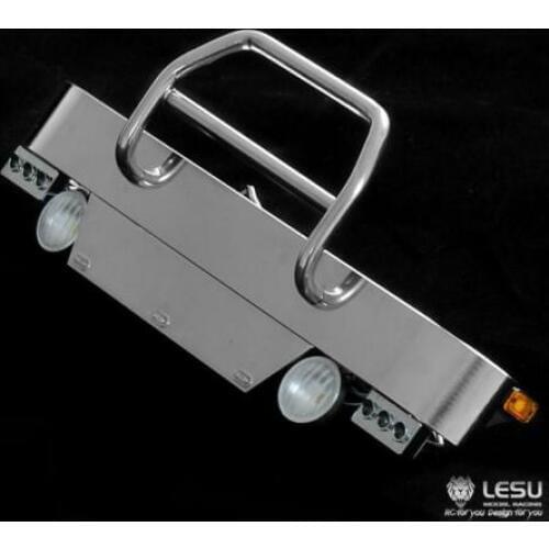 LESU Metal Front Bumper Light 1/14 RC DIY Tmy King Hauler Tractor Truck Car TH14136