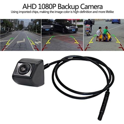 1080P Night AHD Camera 170 Degree Viewing Angle Metal Shell Reversing Rear View Camera Parking Monitor