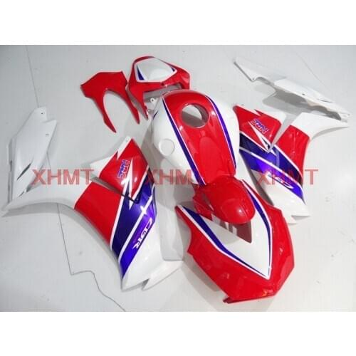 For CBR1000RR 2008 - 2011 Abs Fairing CBR1000RR 10 11 Plastic Fairings for Honda Cbr1000 RR 10 11 Red White Racing Fairings