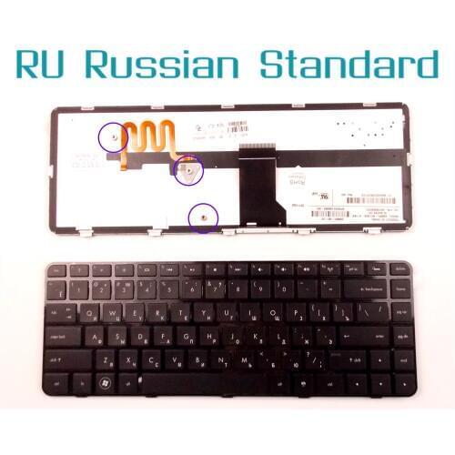Russian RU Version Keyboard for HP Pavilion DM4 DM4T DM4X DM4-1000 DM4-1100 DM4-2000 DM4-2100 DM4-1164nr Laptop W/Backlit