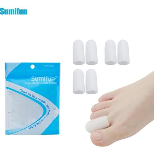 10Pcs Silicone Gel Toe Tube Foot Corns Remover Blisters Gel Bunion Toe Finger Protector Foot Massager Insoles Feet Care C169