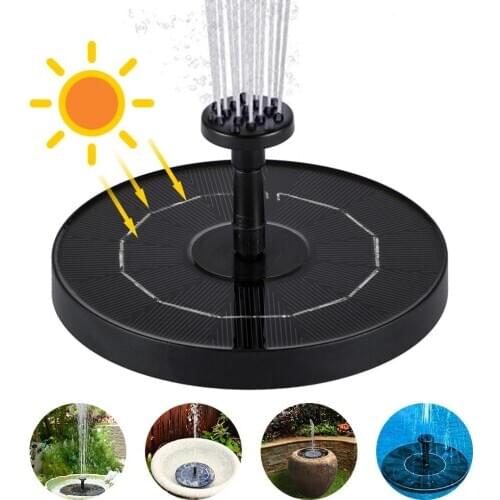 Solar Fountain Pump Garden Water Pump Solar Floating Fountain Water Fountain Garden Pool Pond Watering Waterfall Decoration