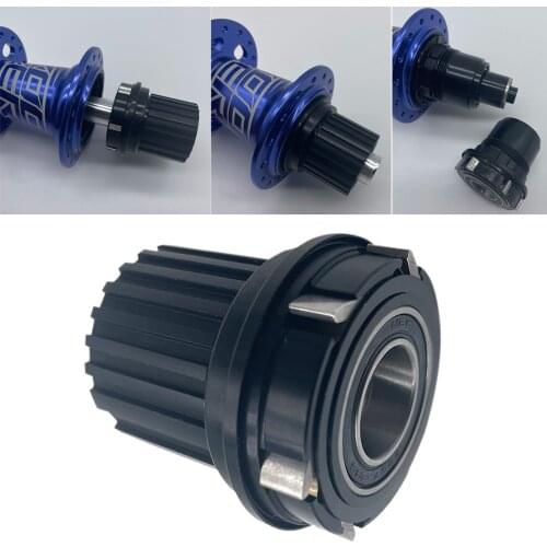 Standard Bike Freehub Body MTB Free Hub Cassette Adapter 6 Pawls Hub Parts