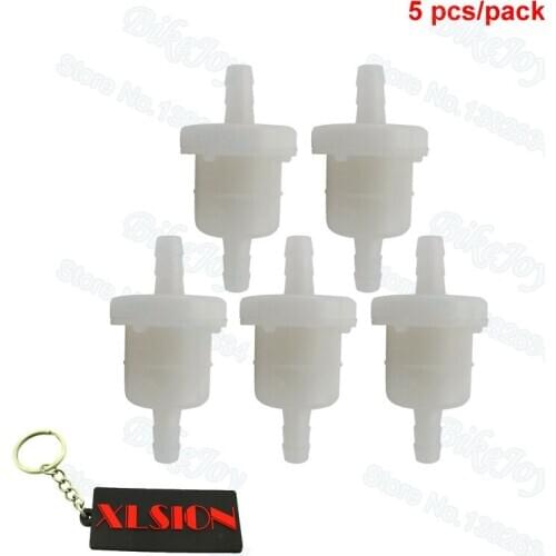 5pcs/pack Oil Filter For Super Pocket Bike Mini Kids ATV Gas Motorized Bicycle Pit Dirt 50 70 90 110 125 140 150 160 200 250 cc