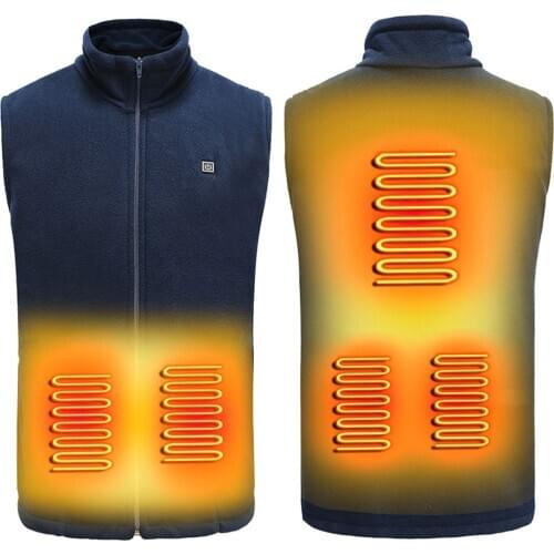 Unisex Heated Vest USB Charging Electric Warm Vests Heated Jacket Washable for Women Men Outdoor Motorcycle Riding Hunting