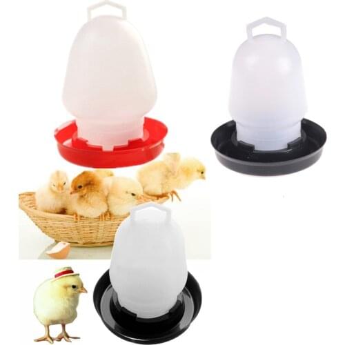1PC Automatic Pet Feeder Chicken Quail Poultry Bird Pheasant Feed Water Tool 300ML