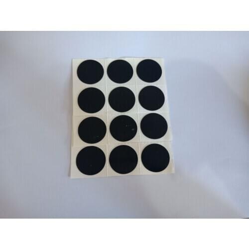 6 Pcs Bicycle Tire Repair Patch 25mm Round Glue-free Tire Repair Bike Tool Fast and Portable for Cycling MTB Moto Road Mountain