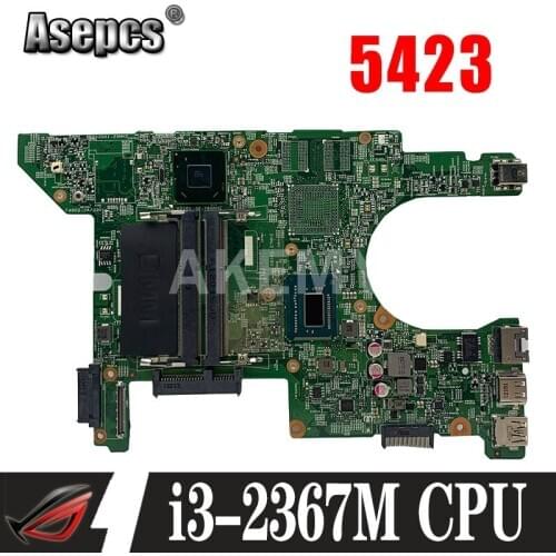 AKemy Laptop motherboard For DELL Inspiron 14Z 5423 SR0CV i3-2367M Mainboard CN-00N85M 00N85M 0N85M 11289-1