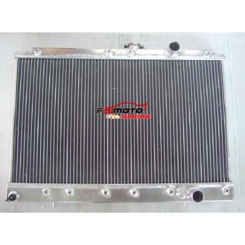 Aluminum Radiator For MITSUBISHI GALANT VR-4 E38A/E39A CHASSIS 4G-63T 2.0L L4 ENGINE MT 1987-1992