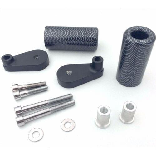 Aftermarket Free shipping motorcycle parts No Cut Frame Slider Crash Protector For Yamaha 2007 2008 YZF R1 YZF-R1 CARBON fiber