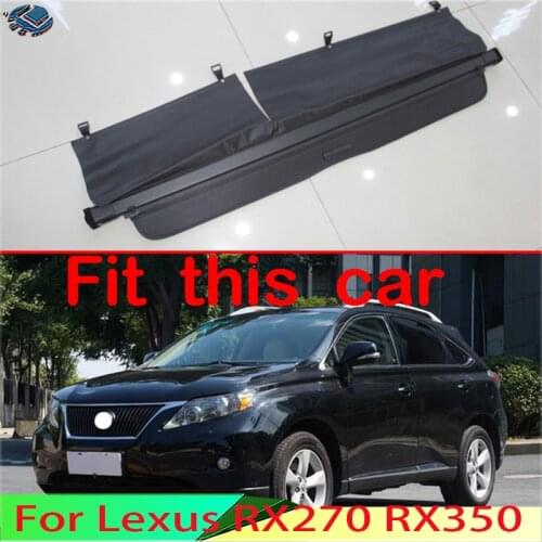 For Lexus RX270 RX350 Aluminum+Canvas Rear Cargo Cover privacy Trunk Screen Security Shield shade Accessories