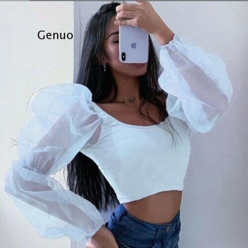 Вечерние блузки Genuo China At AliExpress