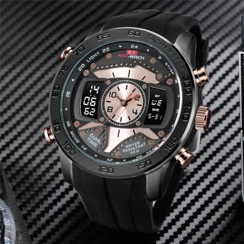 Hombres relojes 2020 de lujo KAT-WACH Outdoor Watch Men Sport Watches Digital Waterproof men watches 2020 luxury
