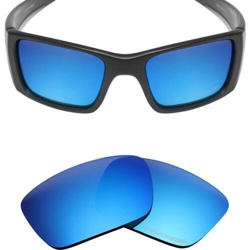 Mryok+ POLARIZED Resist SeaWater Replacement Lenses for Oakley Fuel Cell Sunglasses Ice Blue