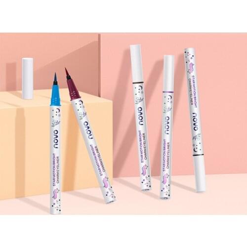 Novo BLACK Eyeliner Pen Waterproof Liquid Pencil Eye Liner Make Up Cosmetic NEW