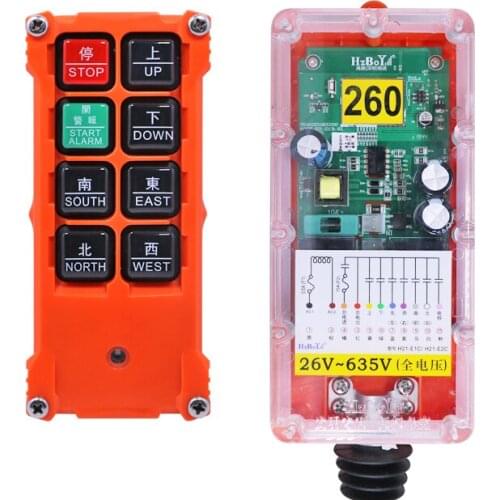New Waterproof Crane Electric Hoist Wireless Remote Control Switch Use In Harsh Environments