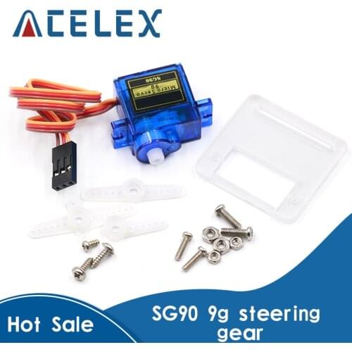 Official Smart Electronics Rc Mini Micro 9g 1.6KG Servo SG90 for RC 250 450 Helicopter Airplane Car Boat For Arduino DIY