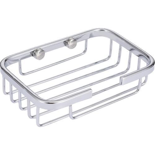 Smile Monkey Soap holder dish bathroom shower storage support stand stainless steel small square soap dishes