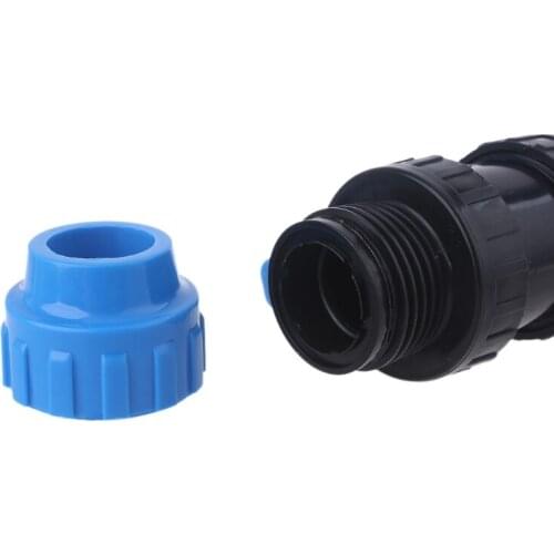 PVC PE Pipe Union Ball Shaped Coupling Internal & External Thread for Garden Hose parts&Connectors