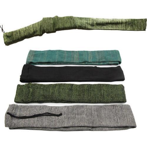 Airsoft Rifle Gun Sock Knit Hunting Fishing Rod Sock Dustproof Protection Rifle Case Long Gun Cover Bag Tactical Storage Sleeve