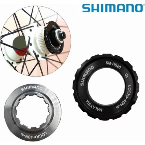 XT HB20/RT900 Center Lock Rotor For MTB Mountain Bicycle Middle Lock Cover Barrel Shaft