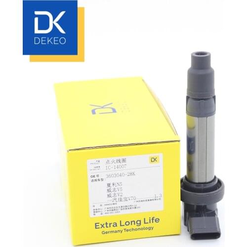 DEKEO Ignition Coils For Pentium B70 FCV Olang 3 compartment FAW JiabaoV70 JunpaiD60 Senya S80 WeizhiV2 V5 CharleyN5 3603040-28K