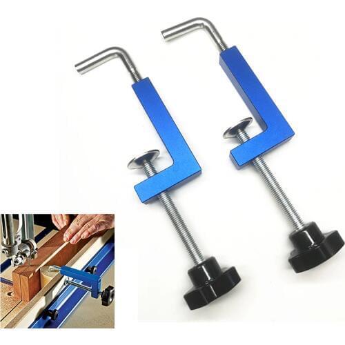 Woodworking Clamp G Clip Dedicated Fixture Adjustable Frame Wood Working Fast Fixed Clip Clamp Fixture for Woodworking Benches