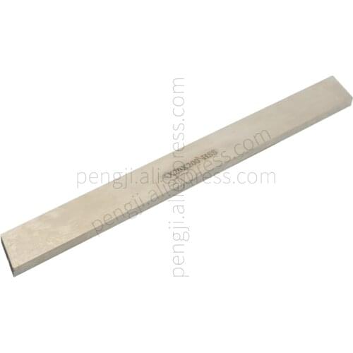 HSS CNC Lathe Tool Bit 5mm x 20mm x 200mm, Square Lathe Turning Tool Blanks, High Speed Steel Rectangular Fly Cutter Mill Blank