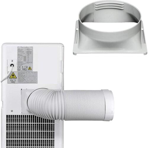 Exhaust Pipe Interface For Mobile Air Conditioning Exhaust Pipe Flat Nozzle Accessories For 15CM Diameter Exhaust Pipe